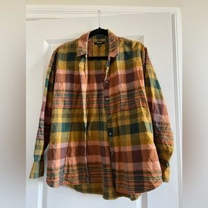 Madewell Button Down // Multi-Colored